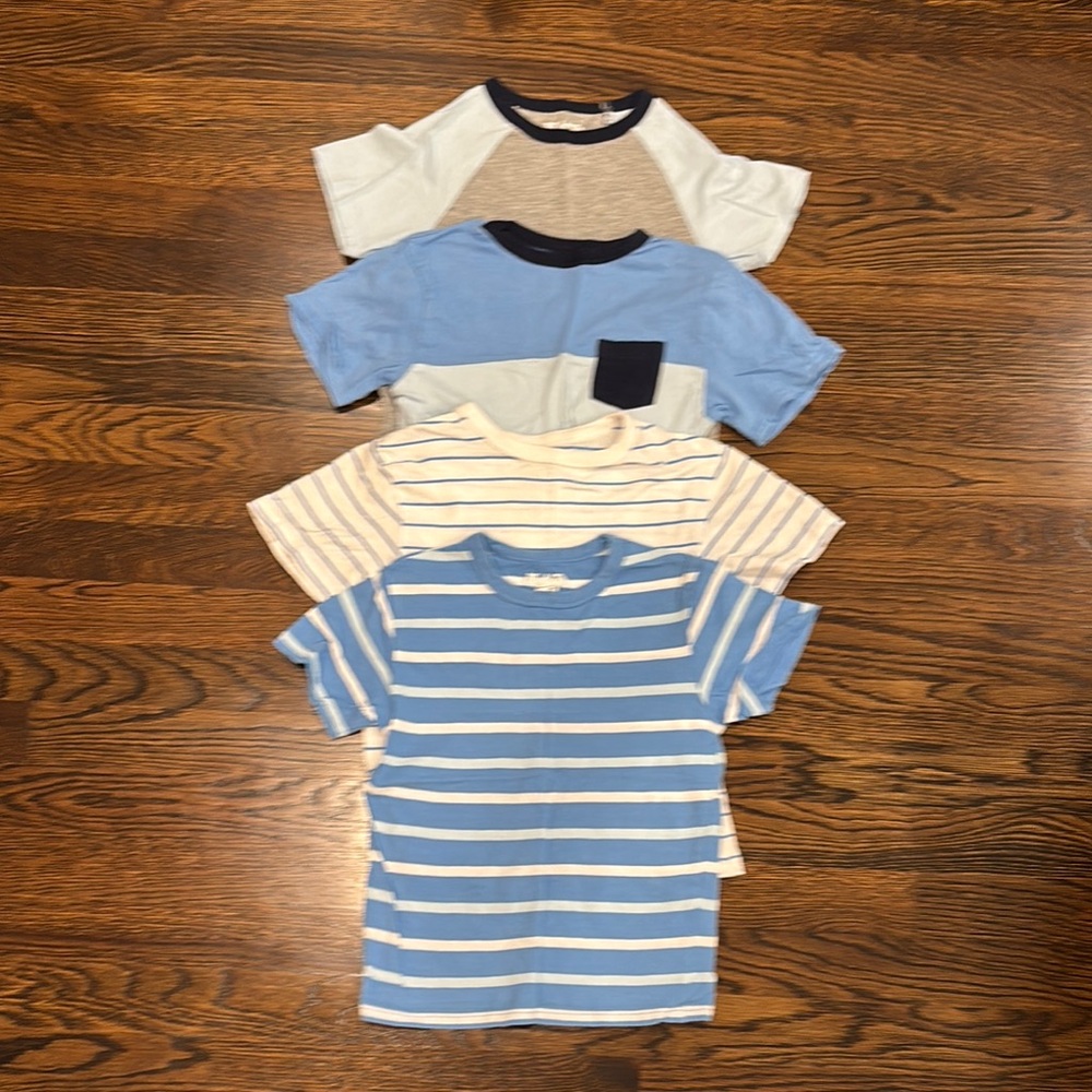 Four Boys Children’s Place Short Sleeve Tees, XS/4
